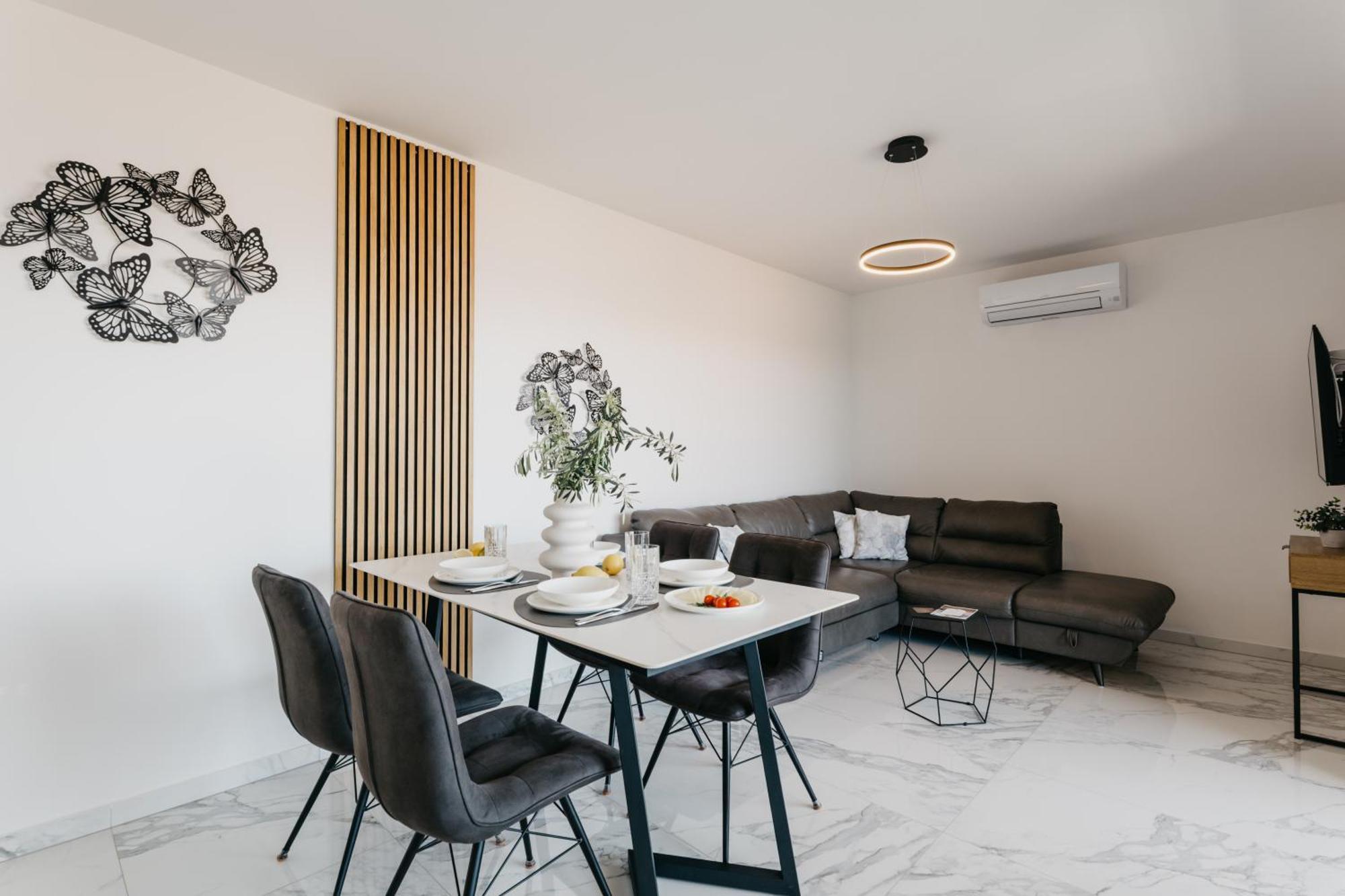 Lili Rose Mandre - Exclusive Family Apartments With Sea View, Just Steps From Beach Pokoj fotografie